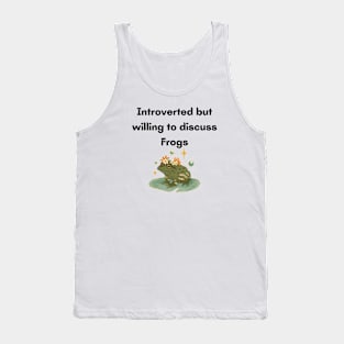 Introverted Frogs Tank Top